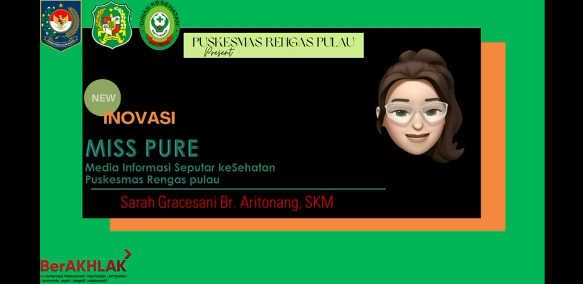 INOVASI MISS PURE (Media Informasi Seputar keSehatan Puskesmas Rengas pulau)